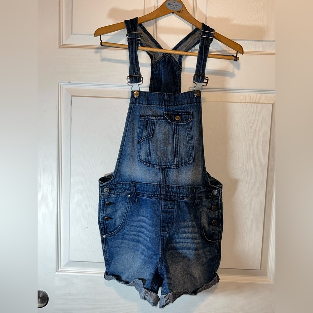 VTG LEI Blue Denim Overalls
